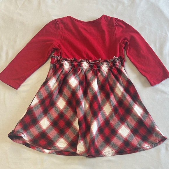 Gymboree Red and Black Plaid Kids Dress - Picture 5 of 5